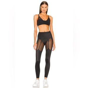 Adam Selman Garter Belt Legging Set